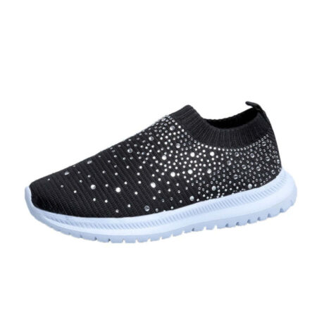 Tênis Feminino Mesh Strass - Imagem 8
