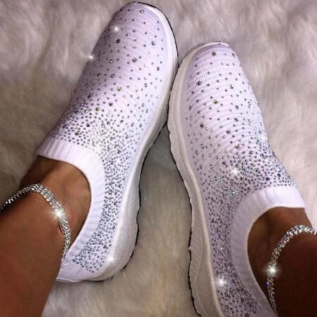 Tênis Feminino Mesh Strass - Imagem 6