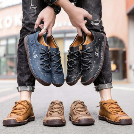Tênis Masculino Casual Couro Lincoln - Imagem 7