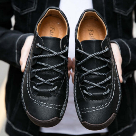 Tênis Masculino Casual Couro Lincoln - Imagem 8