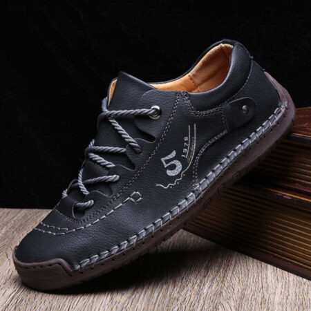 Tênis Masculino Casual Couro Lincoln - Imagem 4