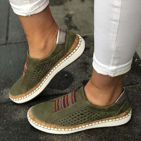 Tênis Mocassim Feminino Solado Corda - Imagem 2