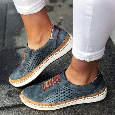 Tênis Mocassim Feminino Solado Corda - Imagem 3