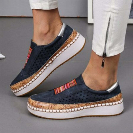 Tênis Mocassim Feminino Solado Corda - Imagem 10