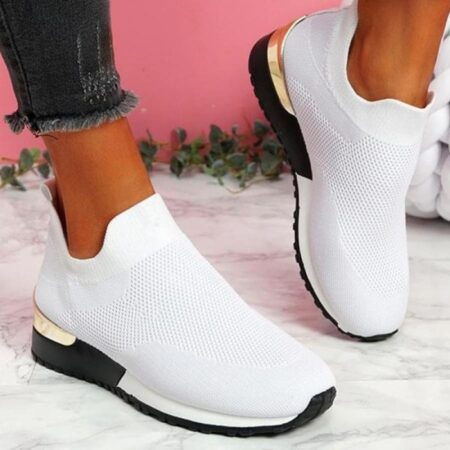 Tênis Mesh Sem Cadarço Casual Dara - Imagem 10