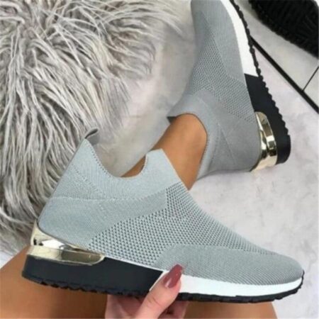 Tênis Mesh Sem Cadarço Casual Dara - Imagem 6