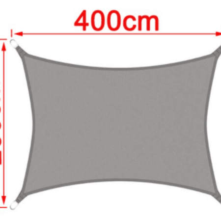 Toldo Tela Solar Quadrangular - Imagem 14