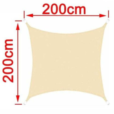 Toldo Tela Solar Quadrangular - Imagem 5