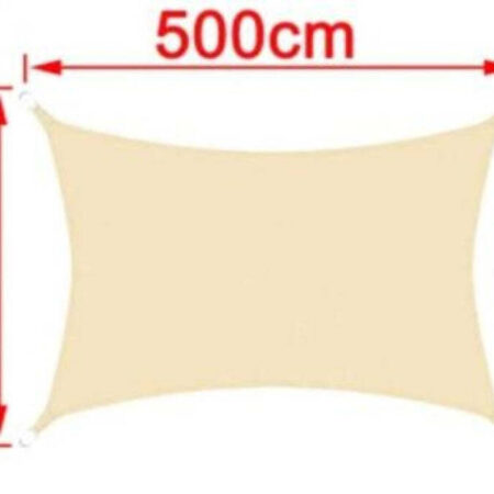 Toldo Tela Solar Quadrangular - Imagem 18