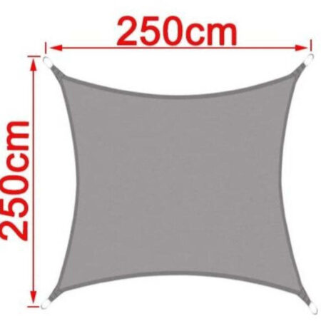 Toldo Tela Solar Quadrangular - Imagem 9