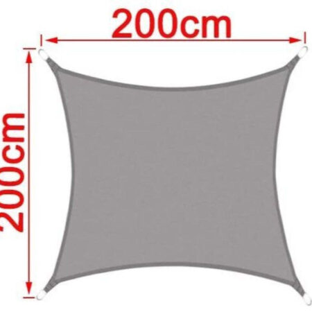 Toldo Tela Solar Quadrangular - Imagem 8