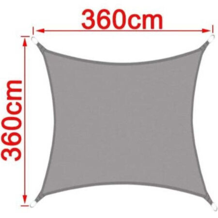 Toldo Tela Solar Quadrangular - Imagem 10
