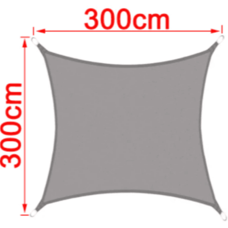 Toldo Tela Solar Quadrangular - Imagem 17