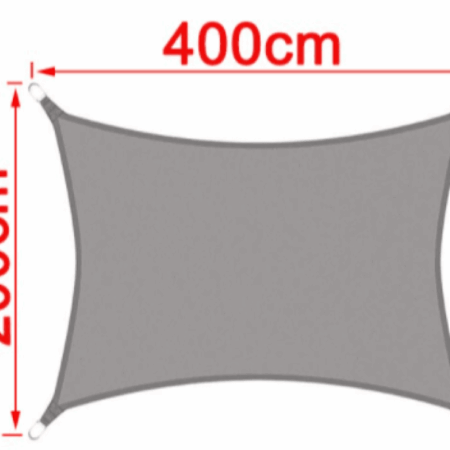 Toldo Tela Solar Quadrangular - Imagem 16