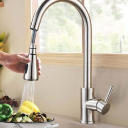 Torneira de Cozinha Flexível Metal Acqua