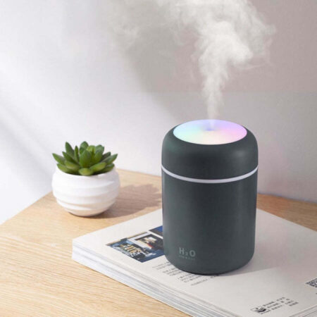 Umidificador de Ar 300ml USB Difusor de óleo Essencial de Aroma ultra-sônico H2O - Imagem 4