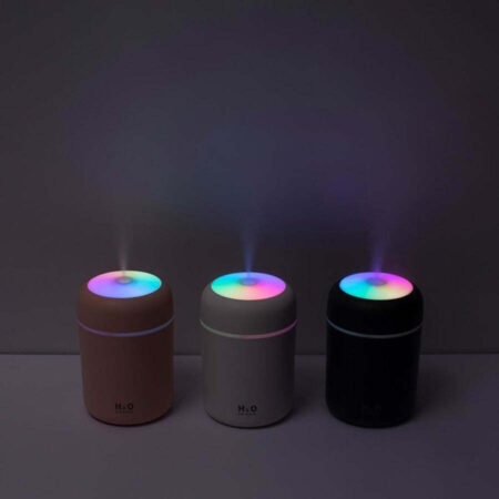Umidificador de Ar 300ml USB Difusor de óleo Essencial de Aroma ultra-sônico H2O - Imagem 5