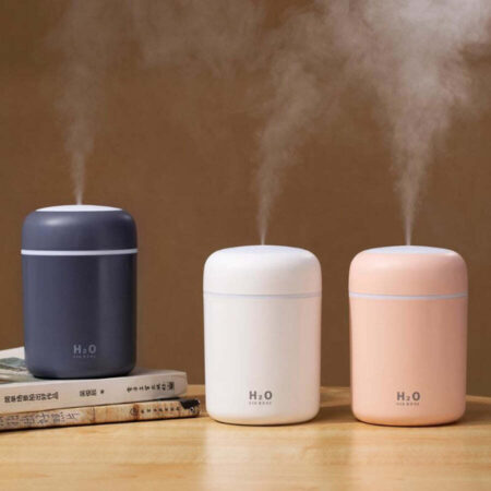 Umidificador de Ar 300ml USB Difusor de óleo Essencial de Aroma ultra-sônico H2O - Imagem 3
