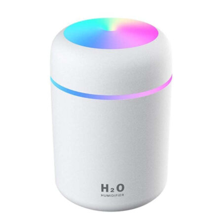 Umidificador de Ar 300ml USB Difusor de óleo Essencial de Aroma ultra-sônico H2O - Imagem 8