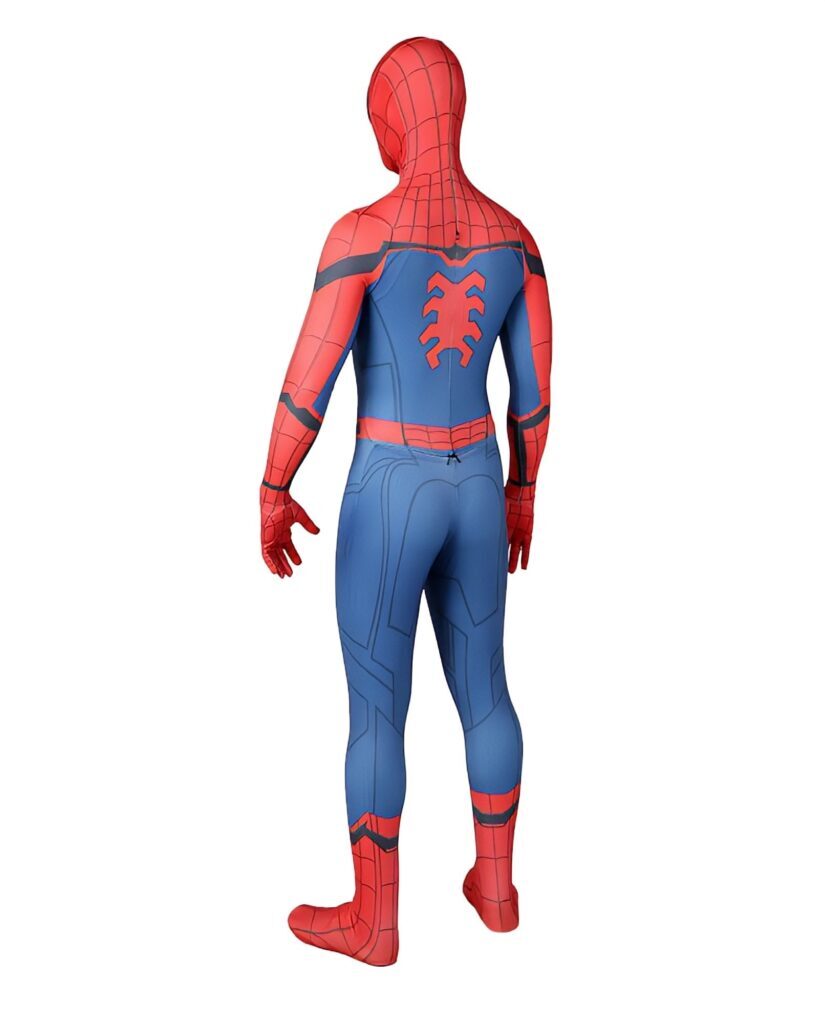 Fantasia Homem-Aranha De Volta ao Lar Tom Holland Adulto Cosplay Traje Luxo Profissional - Imagem 7