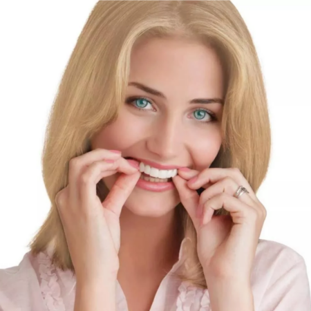 Sorriso Fácil™ - Dentes brancos superior + inferior - Imagem 3
