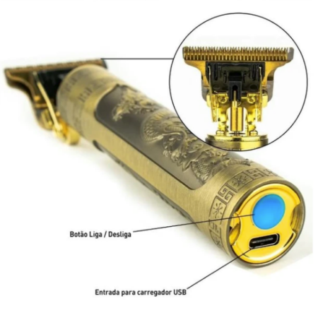 Máquina Gold Dragon - Corte profissional - Imagem 3