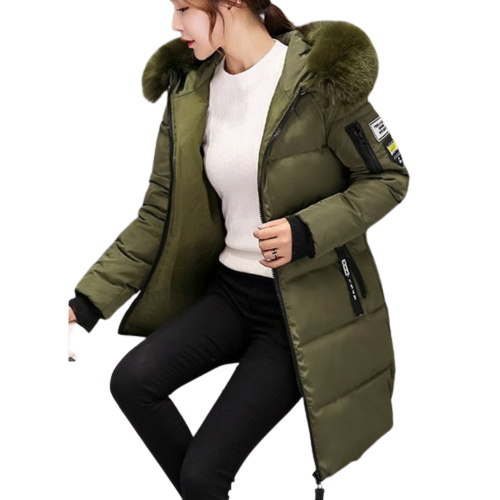 Jaqueta de Inverno Feminina Longa - Imagem 14