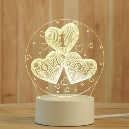 Luminária 3D - Luminárias LED Decorativas 3D - Imagem 3