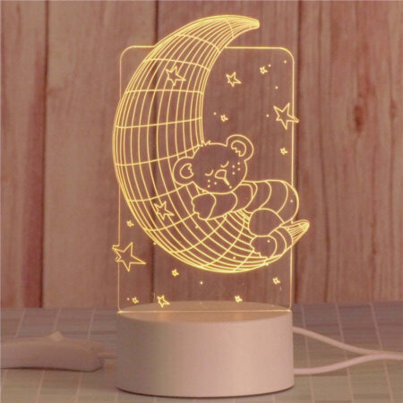 Luminária 3D - Luminárias LED Decorativas 3D - Imagem 6