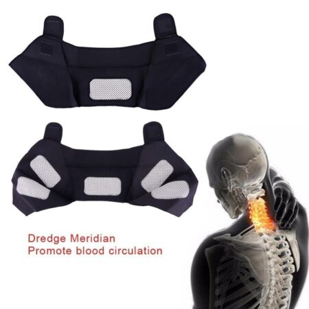 Colete p/ Ombros e Área Cervical com Terapia Magnética Turmalina - Imagem 2