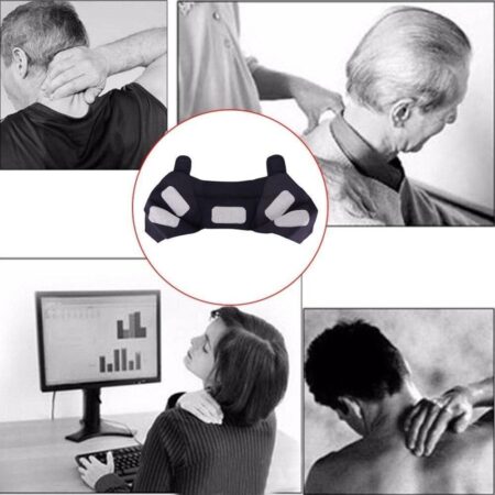 Colete p/ Ombros e Área Cervical com Terapia Magnética Turmalina - Imagem 4