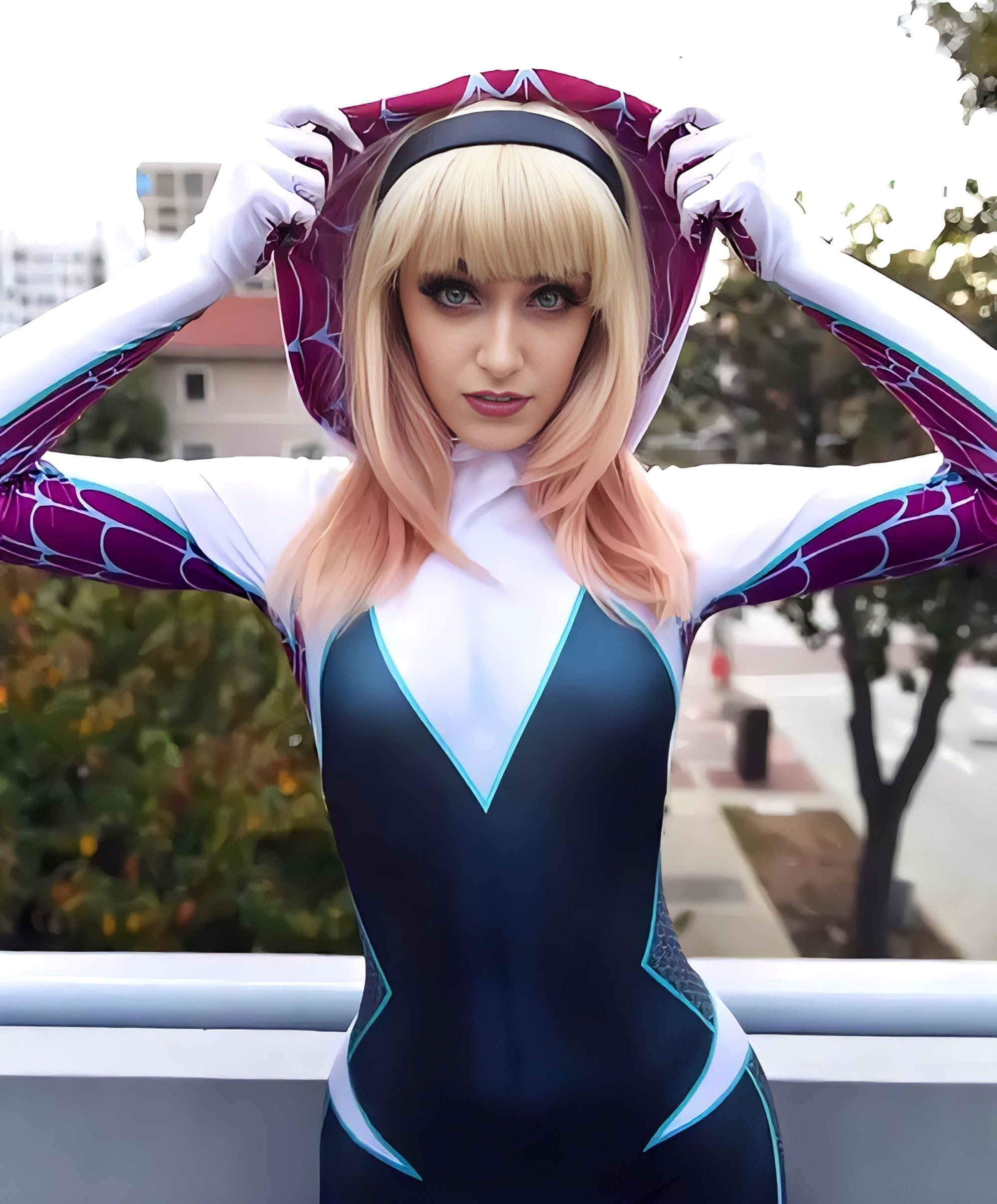 Comprar Fantasia Feminina Spider Gwen Filme Adulto Cosplay Traje Luxo preço  no Brasil loja online promoção Fantasias Cosplays Profissionais - Produto  item Ref:628084