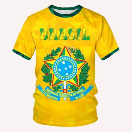 Camisa Brasil Pátria Amada - Imagem 22