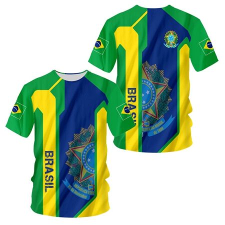 Camisa Brasil Pátria Amada - Imagem 19