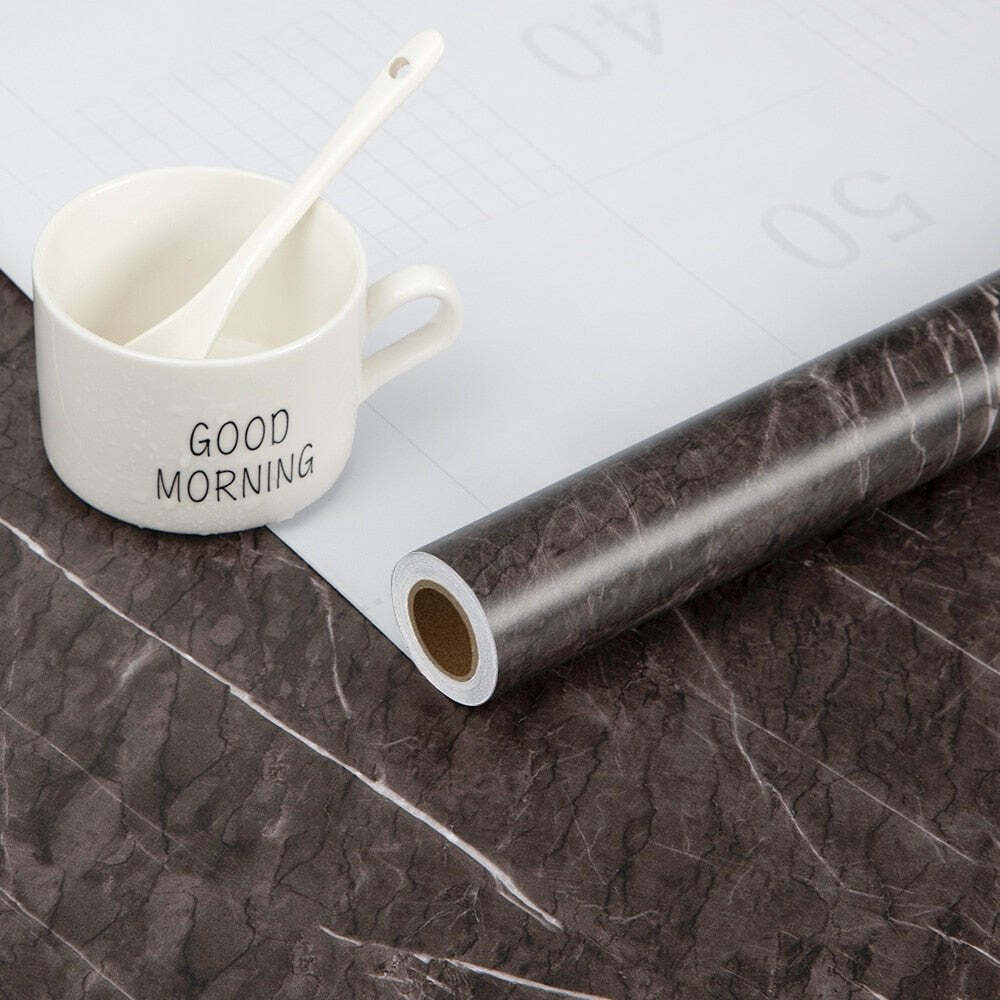 Adesivo Marmorizado para Decoração de Cozinha, Pias, Armários e Escritórios - Imagem 8