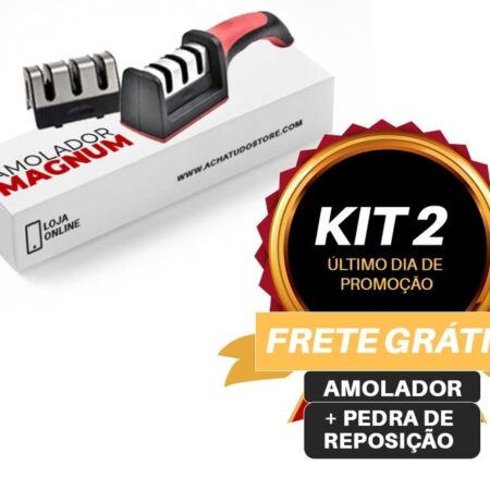 Amolador de Facas 3 em 1 Magnum - Amolador para facas 3 etapas, 3 em 1 - Imagem 2