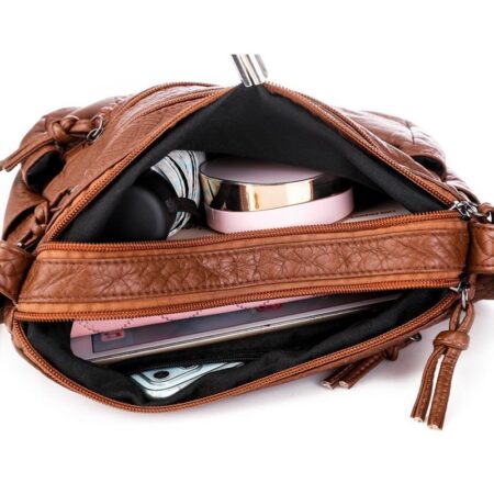 Bolsa de Couro Feminina Maison Chic - Imagem 6