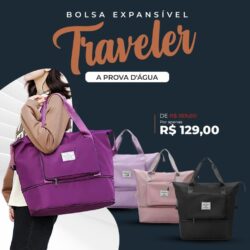Bolsa Expansível Traveler - A prova d'água