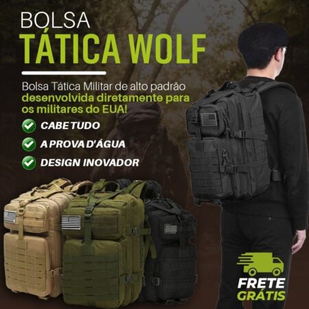 Bolsa Tática - Mochila Tática Militar 40L - Imagem 2