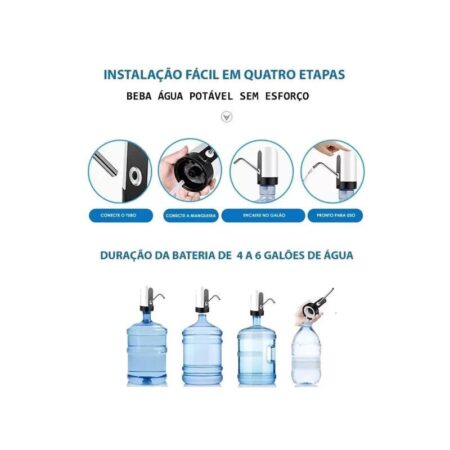 Bomba de Água Universal para Botijão de 20 Litros - Imagem 5