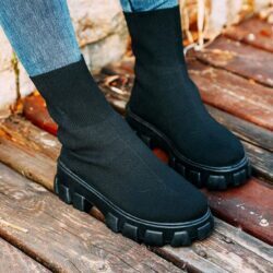 Bota Feminina Coturno - Frete Grátis