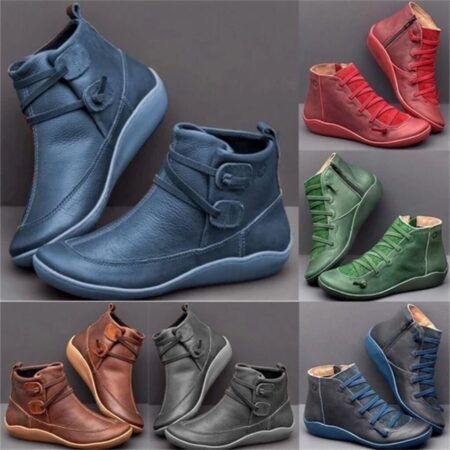 Bota Feminina de Couro - Frete Grátis - Imagem 9