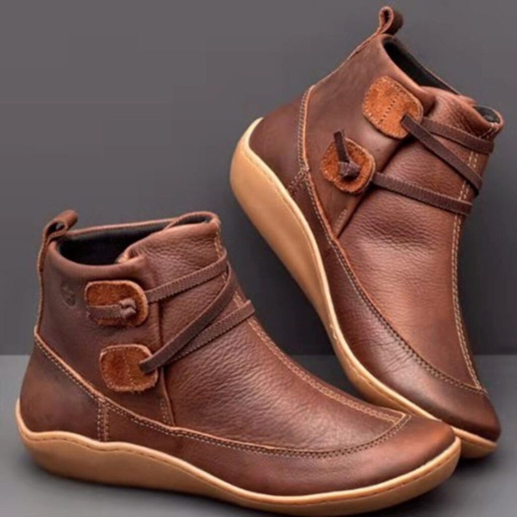 Bota Feminina de Couro - Frete Grátis - Imagem 7
