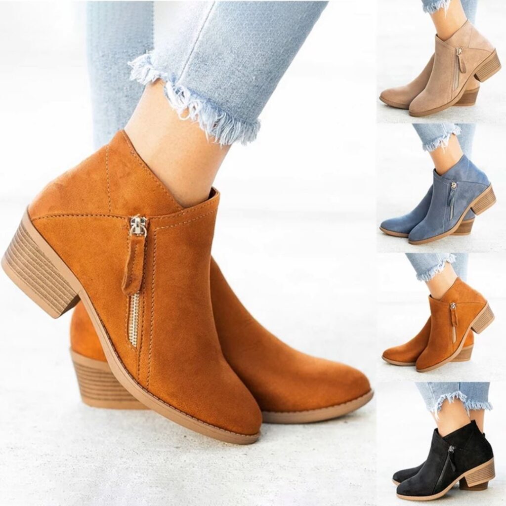 Bota Feminina de Salto - Frete Grátis