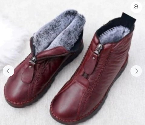 Bota Quentinha Linha Inverno Impermeável e Aveludada Cano Curto - Imagem 10