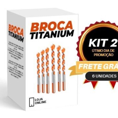 Broca Titanium - Broca Multifuncional Ultra Resistente - Imagem 9