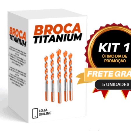 Broca Titanium - Broca Multifuncional Ultra Resistente - Imagem 10