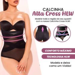 Calcinha Alta Cross HLW - Modele o Violão