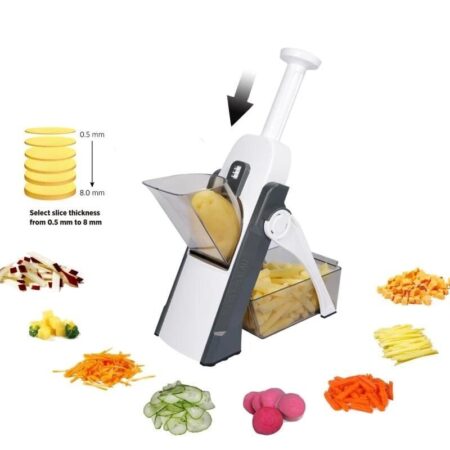 Cortador Max Pro - Corta TUDO - Fatiador de Legumes, Frutas e Vegetais! - Imagem 2