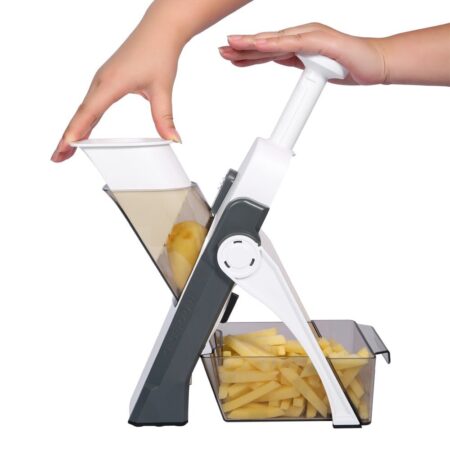 Cortador Max Pro - Corta TUDO - Fatiador de Legumes, Frutas e Vegetais! - Imagem 3